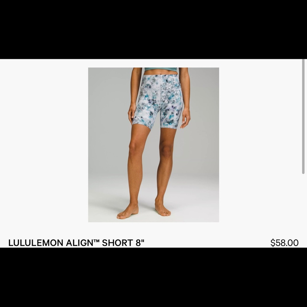 Lululemon short 8’